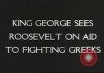 Standbild King George II Washington DC USA, 1942, aus Sekunde 4 historischem Filmmaterial Videoclip 65675061758