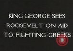 Standbild King George II Washington DC USA, 1942, aus Sekunde 5 historischem Filmmaterial Videoclip 65675061758