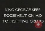 Standbild King George II Washington DC USA, 1942, aus Sekunde 6 historischem Filmmaterial Videoclip 65675061758