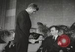Standbild Präsident John F Kennedy Auszeichnungen behinderte Menschen Massachusetts United States USA, 1963, aus Sekunde 24 historischem Filmmaterial Videoclip 65675061766