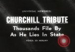 Image of Winston Churchill London England United Kingdom, 1965, second 19 stock footage video 65675061770