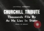 Image of Winston Churchill London England United Kingdom, 1965, second 21 stock footage video 65675061770