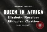 Standbild Queen Elizabeth Addis Ababa Äthiopien, 1965, aus Sekunde 19 historischem Filmmaterial Videoclip 65675061777