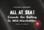 Image of annual boat show New York United States USA, 1966, second 21 stock footage video 65675061787