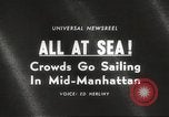 Image of annual boat show New York United States USA, 1966, second 22 stock footage video 65675061787