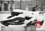 Image of snowfall Paris France, 1966, second 19 stock footage video 65675061791