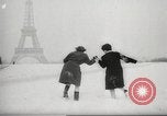 Image of snowfall Paris France, 1966, second 22 stock footage video 65675061791