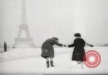 Image of snowfall Paris France, 1966, second 23 stock footage video 65675061791
