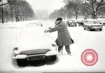 Image of snowfall Paris France, 1966, second 27 stock footage video 65675061791