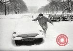 Image of snowfall Paris France, 1966, second 29 stock footage video 65675061791