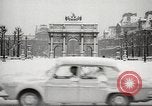 Image of snowfall Paris France, 1966, second 34 stock footage video 65675061791