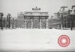 Image of snowfall Paris France, 1966, second 36 stock footage video 65675061791