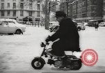 Image of snowfall Paris France, 1966, second 43 stock footage video 65675061791