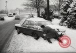 Image of snowfall Paris France, 1966, second 60 stock footage video 65675061791