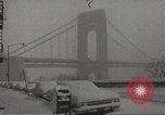 Image of snowfall New York City USA, 1967, second 42 stock footage video 65675061792