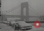 Image of snowfall New York City USA, 1967, second 43 stock footage video 65675061792