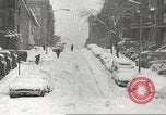Image of snowfall New York City USA, 1967, second 53 stock footage video 65675061792
