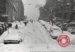 Image of snowfall New York City USA, 1967, second 54 stock footage video 65675061792