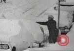 Image of snowfall New York City USA, 1967, second 56 stock footage video 65675061792