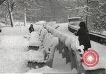 Image of snowfall New York City USA, 1967, second 61 stock footage video 65675061792