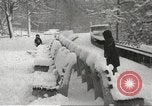 Image of snowfall New York City USA, 1967, second 62 stock footage video 65675061792
