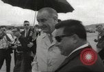 Image of Lyndon Johnson Guam, 1967, second 47 stock footage video 65675061794