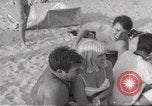 Image of American college students spring break 1960s Fort Lauderdale Florida USA, 1967, second 14 stock footage video 65675061798