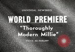 Image of world premier New York United States USA, 1967, second 3 stock footage video 65675061800