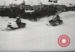 Image Monde Championnat de motoneige Montréal Québec Canada, 1967, de la seconde 32 séquences d'archives historiques vidéo 65675061809