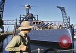 Image USS California (BB-44) Pearl Harbor Hawaii USA, 1942, de la seconde 10 séquences d'archives historiques vidéo 65675061810