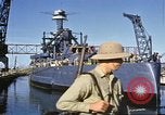 Image USS California (BB-44) Pearl Harbor Hawaii USA, 1942, de la seconde 11 séquences d'archives historiques vidéo 65675061810