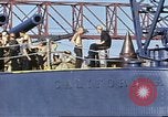 Image USS California (BB-44) Pearl Harbor Hawaii USA, 1942, de la seconde 21 séquences d'archives historiques vidéo 65675061810