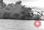 Image of attack on Pearl Harbor Pearl Harbor Hawaii USA, 1941, second 50 stock footage video 65675061818