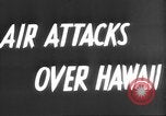 Image of attack on Pearl Harbor Pearl Harbor Hawaii USA, 1941, second 4 stock footage video 65675061820