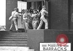 Image of U.S. marines in defensive exercises Pearl Harbor Hawaii USA, 1941, second 34 stock footage video 65675061836