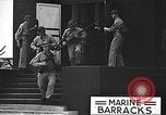 Image of U.S. marines in defensive exercises Pearl Harbor Hawaii USA, 1941, second 35 stock footage video 65675061836