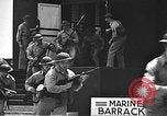Image of U.S. marines in defensive exercises Pearl Harbor Hawaii USA, 1941, second 41 stock footage video 65675061836