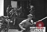 Image of U.S. marines in defensive exercises Pearl Harbor Hawaii USA, 1941, second 44 stock footage video 65675061836