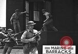 Image of U.S. marines in defensive exercises Pearl Harbor Hawaii USA, 1941, second 54 stock footage video 65675061836
