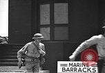 Image of U.S. marines in defensive exercises Pearl Harbor Hawaii USA, 1941, second 57 stock footage video 65675061836