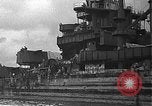 Image of Salvage and repair of the USS California (BB-44) Pearl Harbor Hawaii USA, 1942, second 14 stock footage video 65675061840