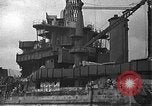 Image of Salvage and repair of the USS California (BB-44) Pearl Harbor Hawaii USA, 1942, second 24 stock footage video 65675061840