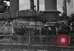 Image of Salvage and repair of the USS California (BB-44) Pearl Harbor Hawaii USA, 1942, second 40 stock footage video 65675061840