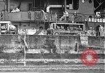 Image of Salvage and repair of the USS California (BB-44) Pearl Harbor Hawaii USA, 1942, second 56 stock footage video 65675061840