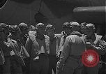 Image of Douglas SBD Dauntless aircraft start and taxi Pearl Harbor Hawaii USA, 1942, second 12 stock footage video 65675061841