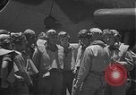 Image of Douglas SBD Dauntless aircraft start and taxi Pearl Harbor Hawaii USA, 1942, second 17 stock footage video 65675061841