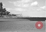 Image of USS Colorado (BB-45) maneuvering to Berth F-12A Pearl Harbor Hawaii USA, 1942, second 9 stock footage video 65675061843