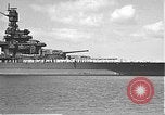 Image of USS Colorado (BB-45) maneuvering to Berth F-12A Pearl Harbor Hawaii USA, 1942, second 11 stock footage video 65675061843