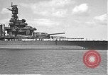 Image of USS Colorado (BB-45) maneuvering to Berth F-12A Pearl Harbor Hawaii USA, 1942, second 13 stock footage video 65675061843