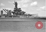 Image of USS Colorado (BB-45) maneuvering to Berth F-12A Pearl Harbor Hawaii USA, 1942, second 20 stock footage video 65675061843
